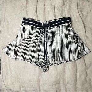 Free People Skort - Black and Cream